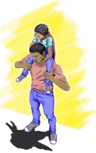 Gabriel et Rapha Illustrations © 2012 Soussherpa